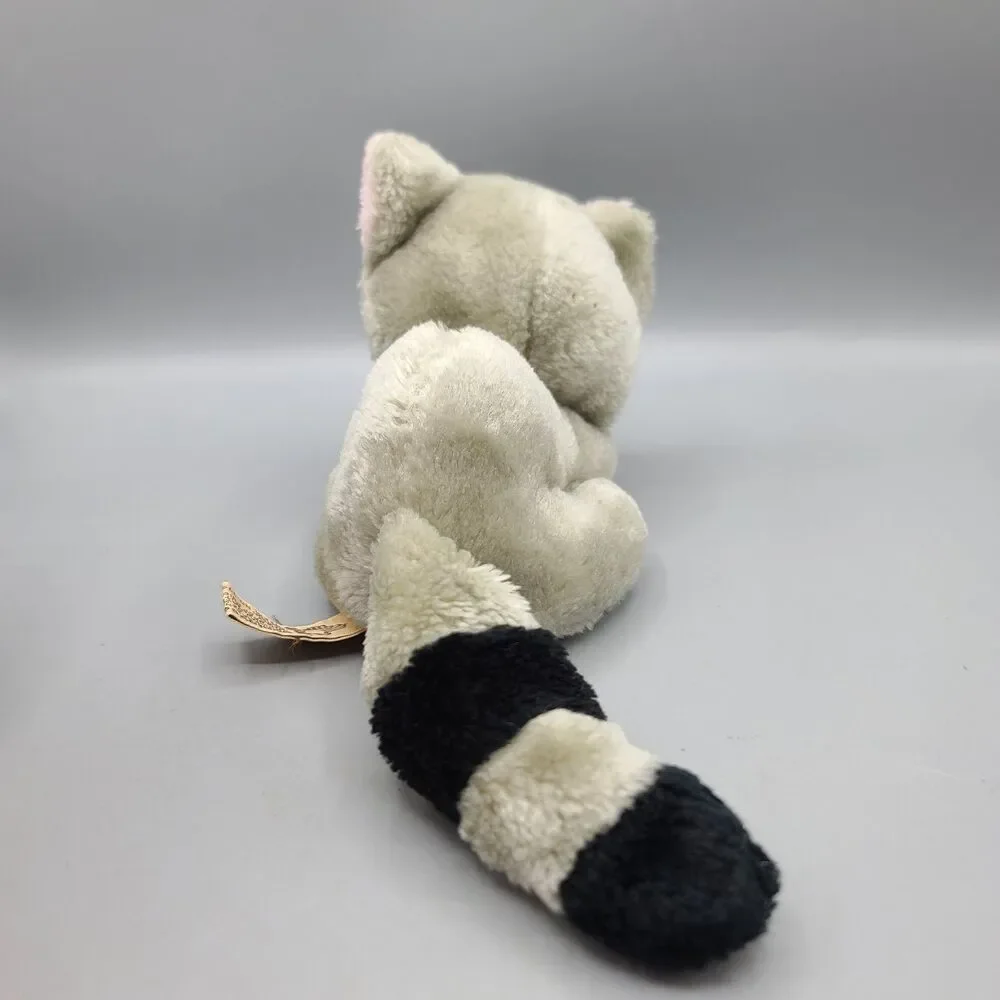 Applause Vintage Raccoon Stuffed Animal Plush 1981